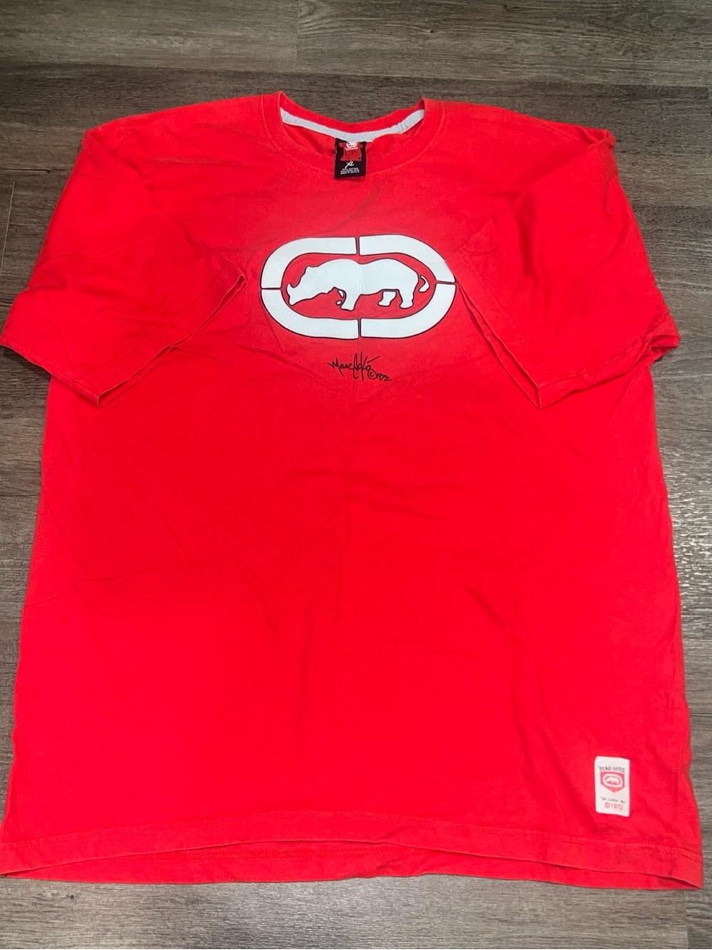 Ecko Unlimited 1972 Classic Men’s Red Graphic Short-Sleeve Tee
